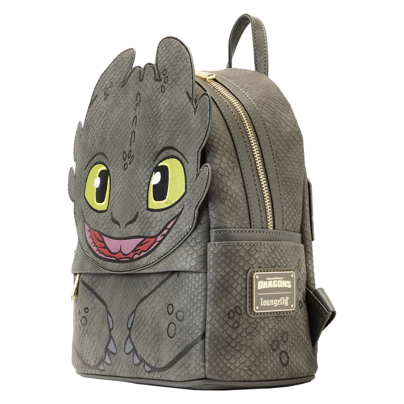 TOOTHLESS COSPLAY MINI BACKPACK - HOW TO TRAIN YOUR DRAGON
