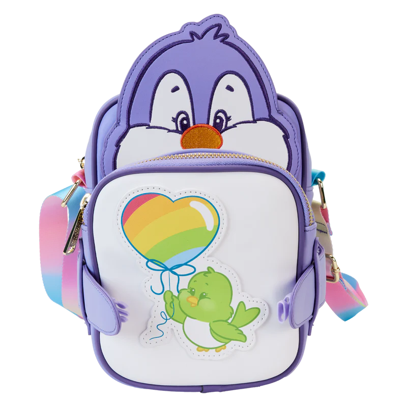CARE BEAR COUSINS COZY HEART PENGUIN CROSSBUDDIES BAG