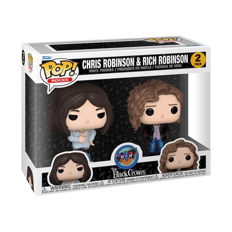 THE BLACK CROWES - CHRIS ROBINSON AND RICH ROBINSON