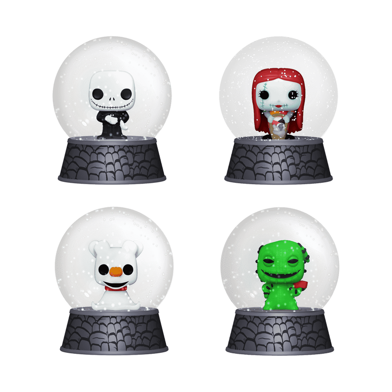 The Nightmare Before Christmas Mini Globes
