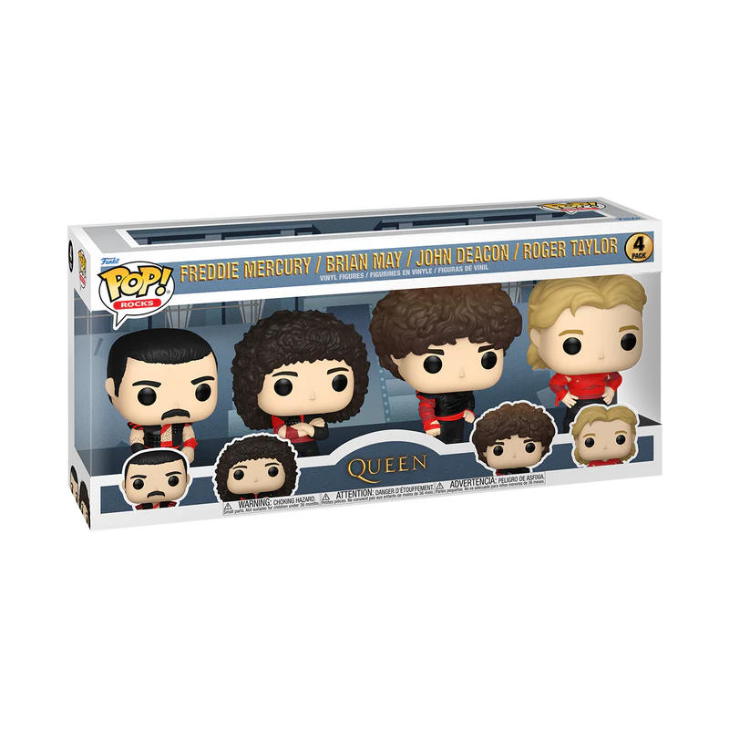 QUEEN - RADIO GAGA POP! 4-PACK