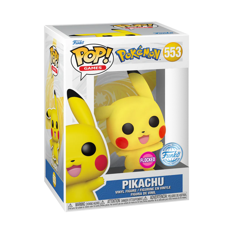 PIKACHU (FLOCKED) - POKÉMON