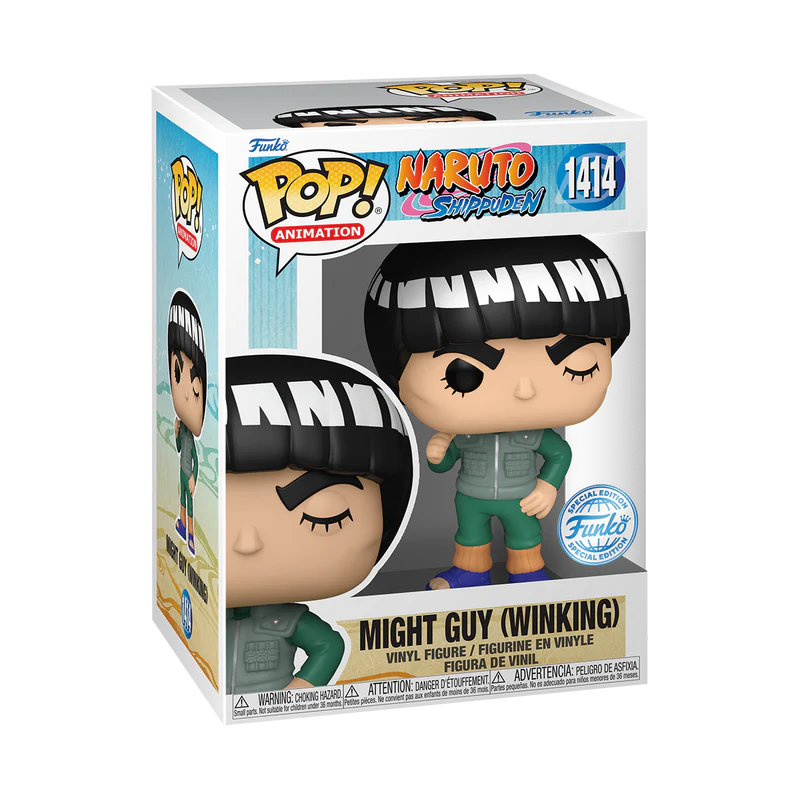 MIGHT GUY WINKING - NARUTO SHIPPUDEN