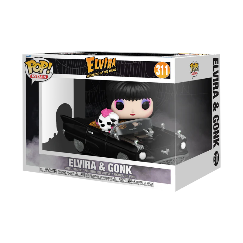 ELVIRA AND GONK - ELVIRA: MISTRESS OF THE DARK POP! RIDE
