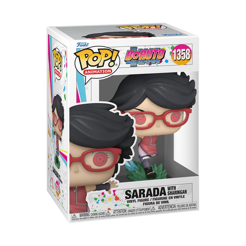 SARADA WITH SHARINGAN - BORUTO: NARUTO NEXT GENERATION