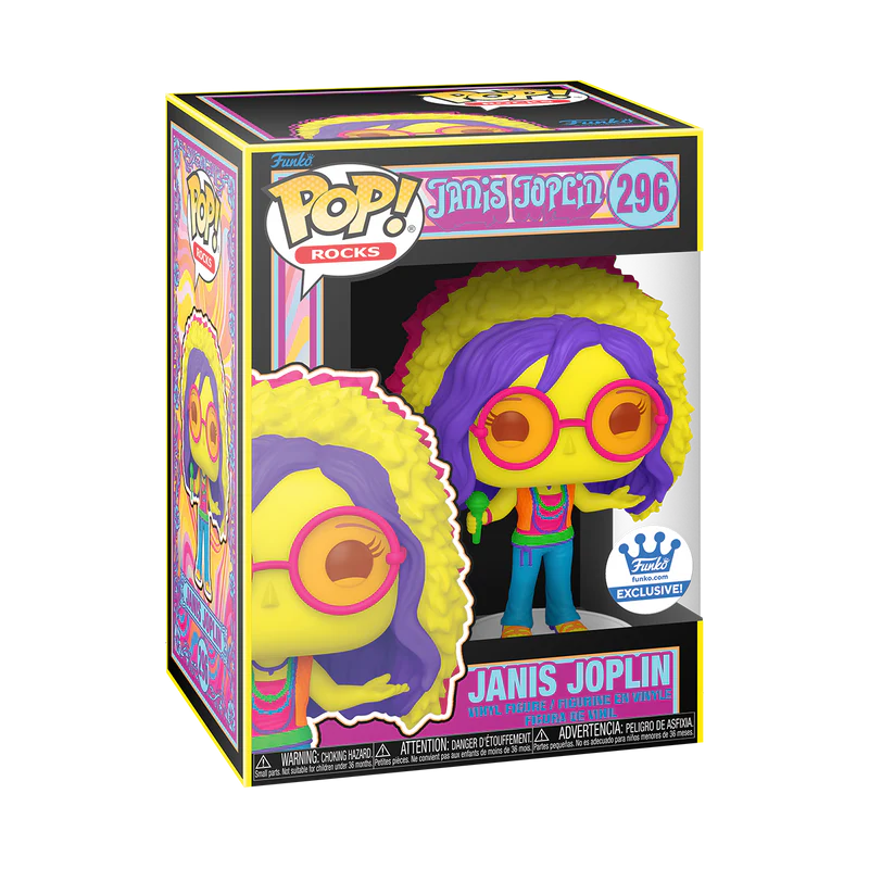 JANIS JOPLIN (BLACK LIGHT)