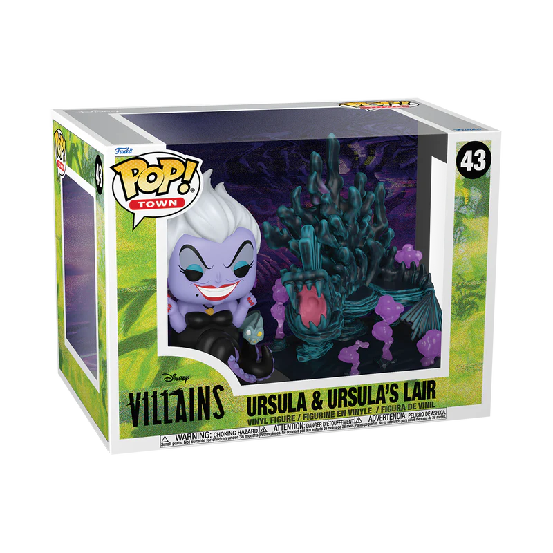 URSULA AND URSULA'S LAIR - DISNEY VILLAINS