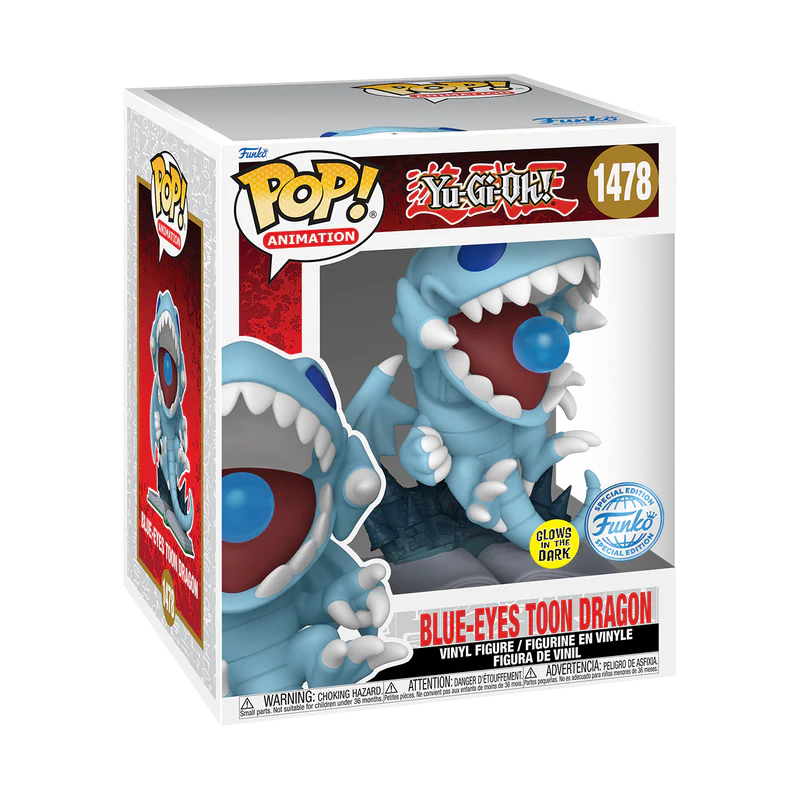 BLUE-EYES TOON DRAGON (GLOW) - YU-GI-OH!