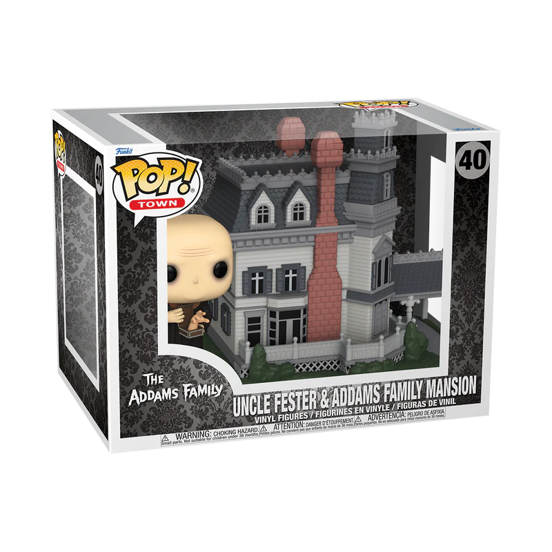 UNCLE FESTER AND ADDAMS FAMILY MANSION - THE ADDAMS FAMILY