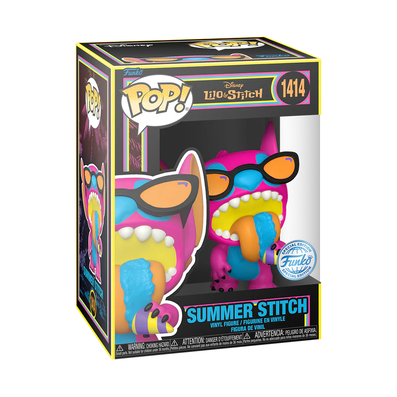 SUMMER STITCH (BLACK LIGHT) - LILO AND STITCH