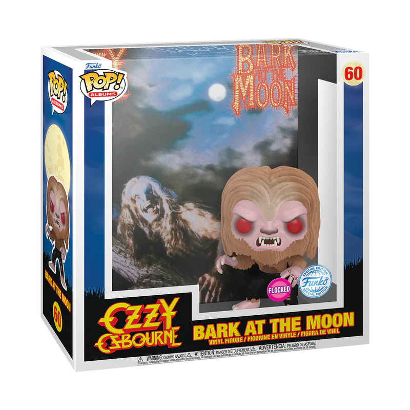 OZZY OSBOURNE (FLOCKED) - BARK AT THE MOON