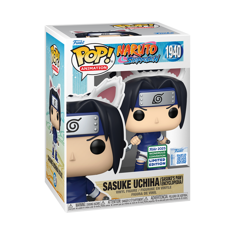 SASUKE UCHIHA (SASUKE'S PAW ENCYCLOPEDIA) - NARUTO SHIPPUDEN