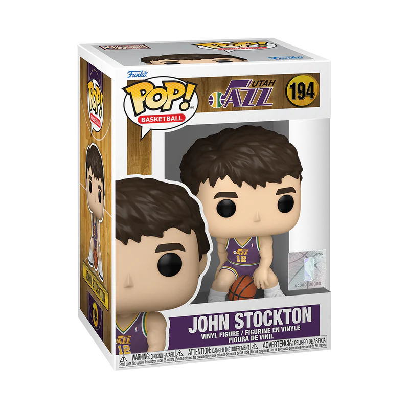 JOHN STOCKTON (ROOKIE SEASON) - NBA: JAZZ