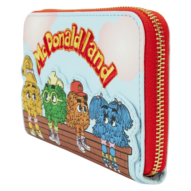 MCDONALDS FRY GUYS ZIP AROUND WALLET