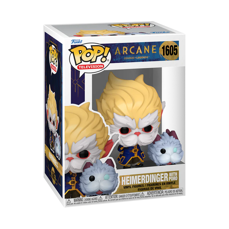 HEIMERDINGER WITH PORO - ARCANE: LEAGUE OF LEGENDS