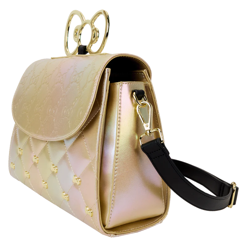 SANRIO 50TH ANNIVERSARY GOLD CROSSBODY BAG