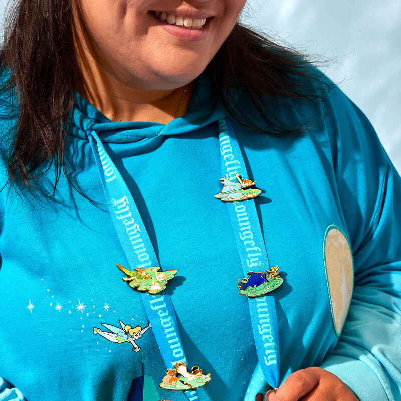 YOU CAN FLY 4 PACK PIN SET - PETER PAN