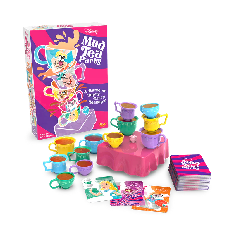 MAD TEA PARTY GAME - ALICE IN THE WONDERLAND