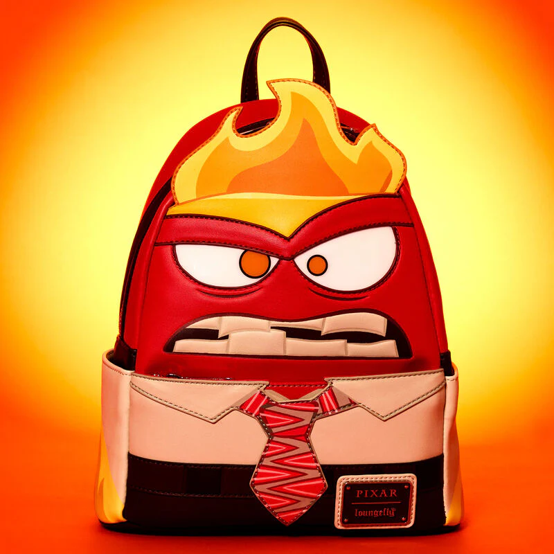 ANGER LIGHT UP COSPLAY MINI BACKPACK - INSIDE OUT