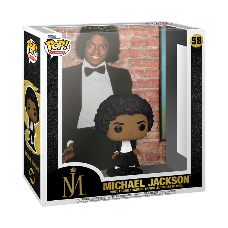 MICHAEL JACKSON - OFF THE WALL POP! ALBUM COVER