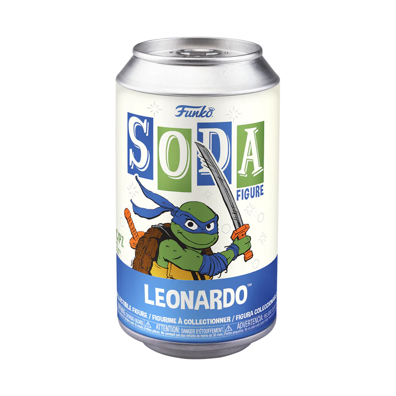 LEONARDO - TEENAGE MUTANT NINJA TURTLES: MUTANT MAYHEM VINYL SODA