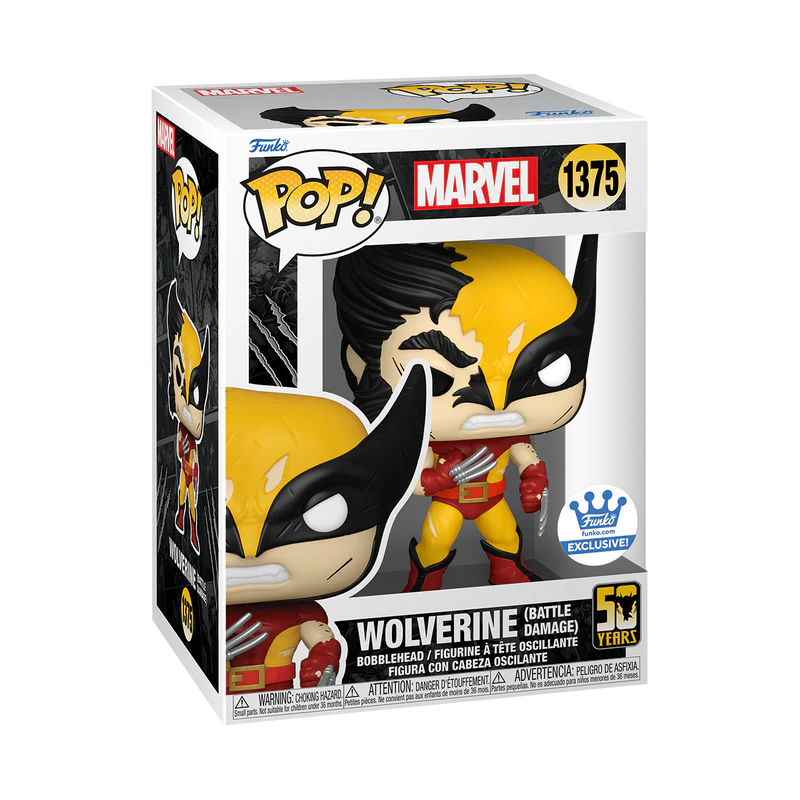 WOLVERINE (BATTLE DAMAGE) - WOLVERINE: 50 YEARS