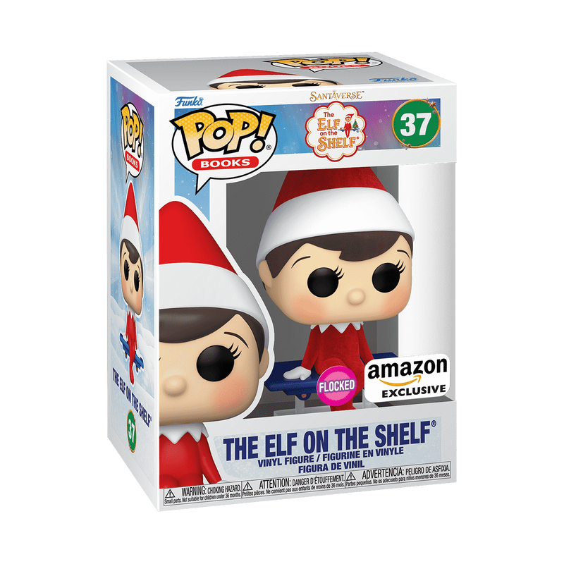 Pop! The Elf on the Shelf (Flocked)