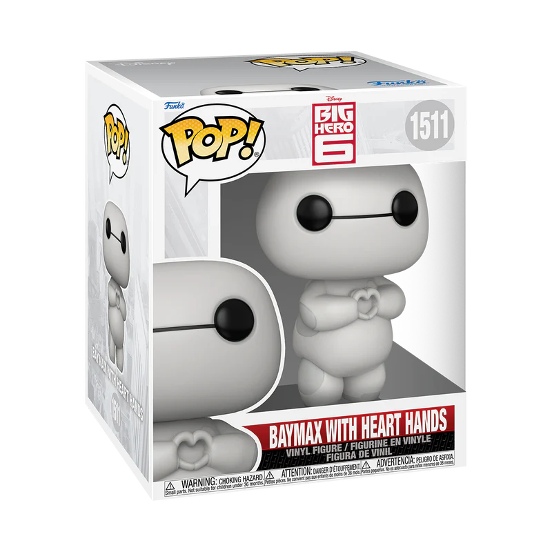 BAYMAX WITH HEARTS HANDS - BIG HERO 6