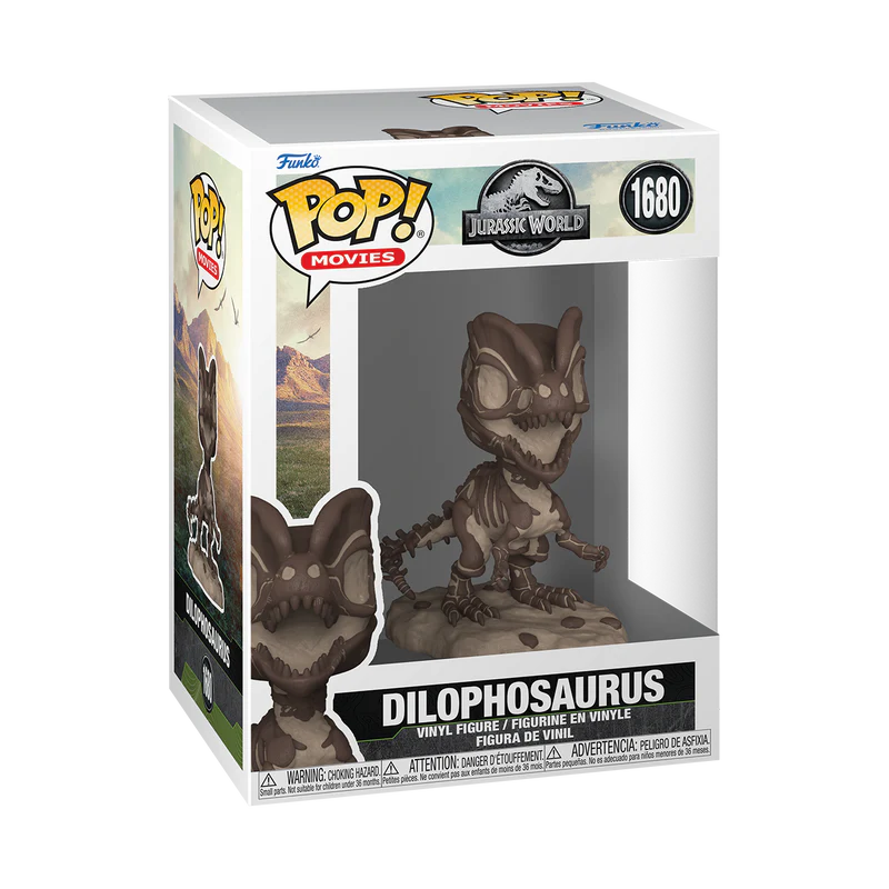 DILOPHOSAURUS (FOSSIL) - JURASSIC WORLD