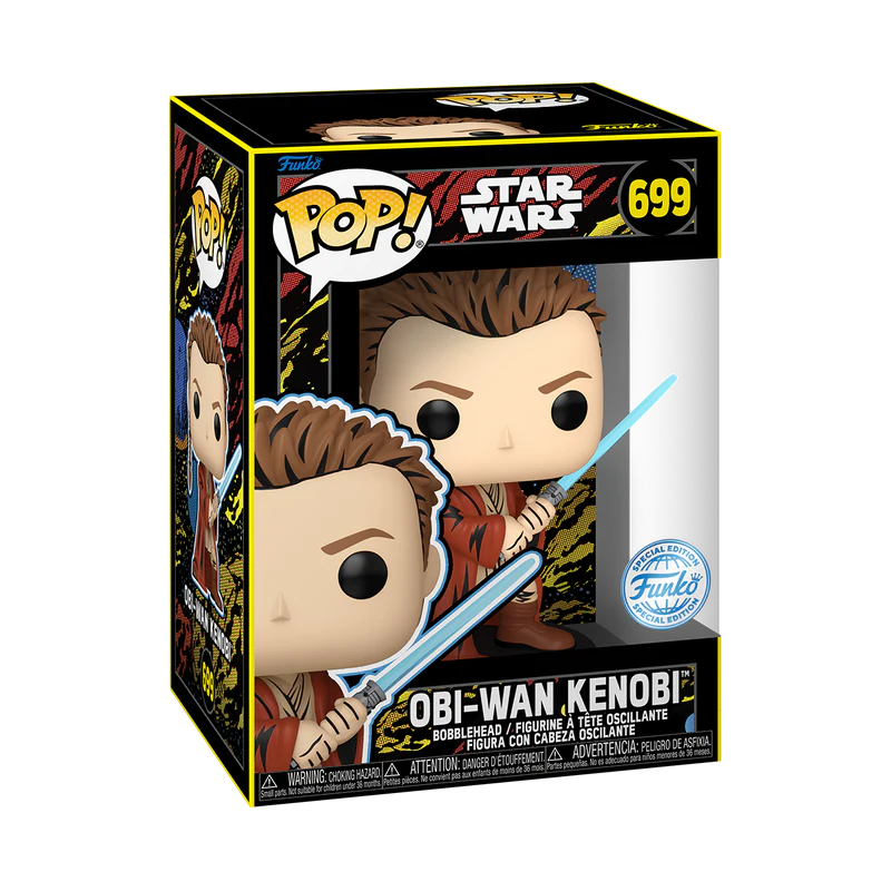 OBI-WAN KENOBI (RETRO) - STAR WARS: THE PHANTOM MENACE