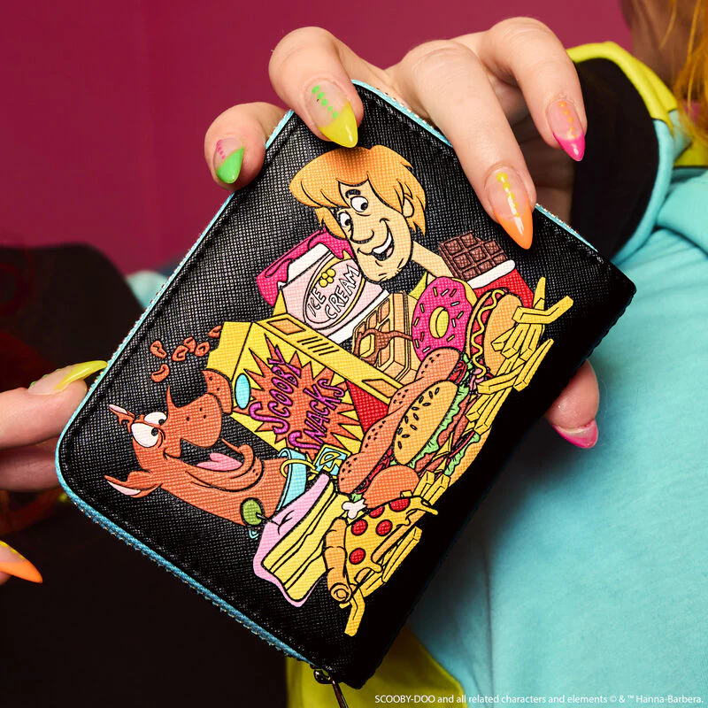 MUNCHIES ZIP AROUND WALLET - SCOOBY DOO