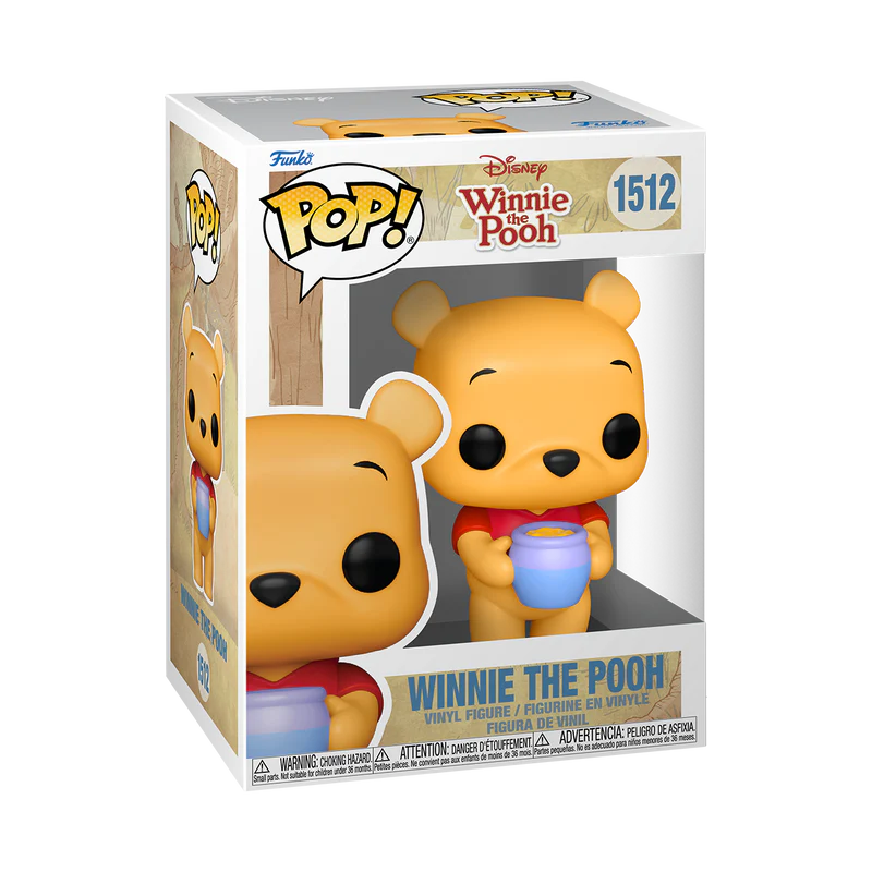 WINNIE THE POOH (WITH HONEY POT) - DISNEY