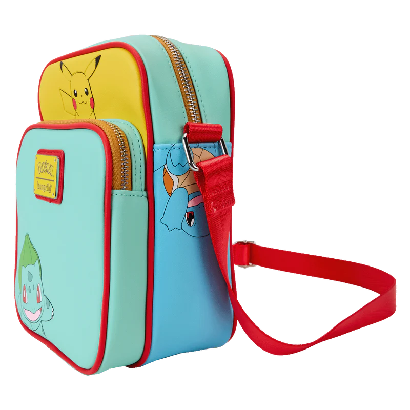 COLOUR BLOCK CROSSBODY BAG - POKÉMON