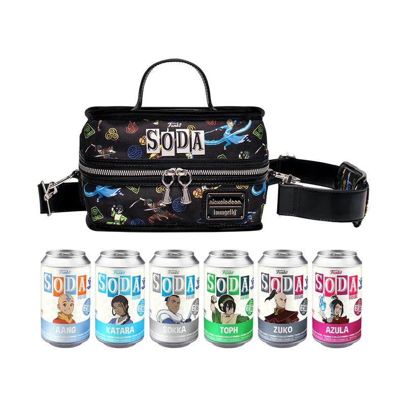 AVATAR: THE LAST AIRBENDER 6-PACK VINYL SODA WITH COOLER