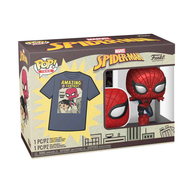 SPIDER-MAN COMIC COVER (METALLIC) - MARVEL