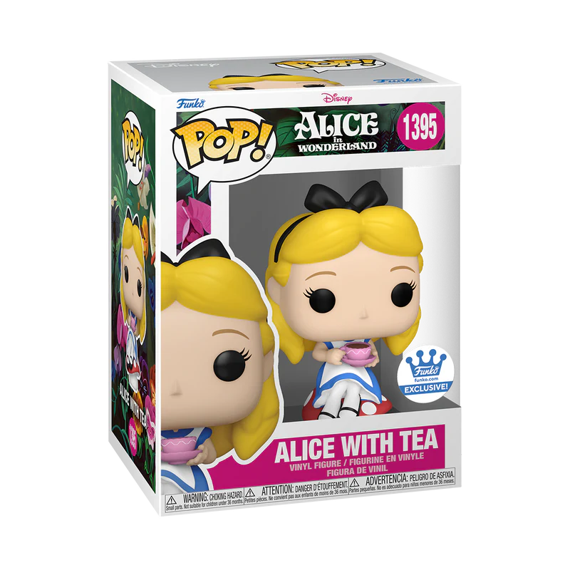 ALICE WITH TEA - ALICE IN WONDERLAND