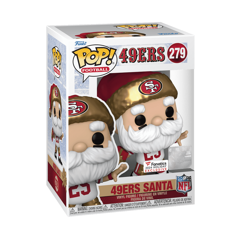 Pop! 49ers Santa (Throwing)