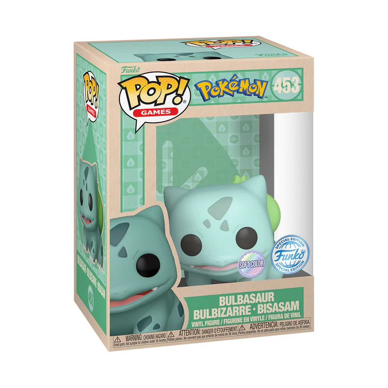 BULBASAUR (SOFT COLOUR) - POKÉMON