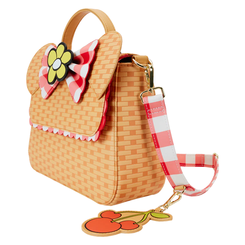MINNIE MOUSE PICNIC BASKET CROSSBODY BAG - DISNEY