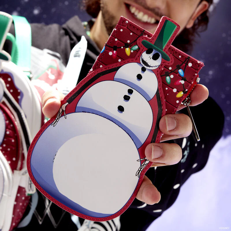 SNOWMAN JACK SKELLINGTON LARGE CARDHOLDER - THE NIGHTMARE BEFORE CHRISTMAS