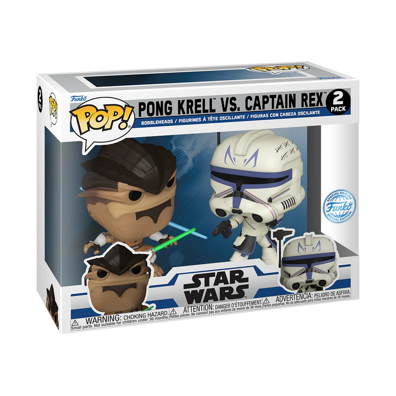 PONG KRELL VS. CAPTAIN REX - STAR WARS: THE CLONE WARS