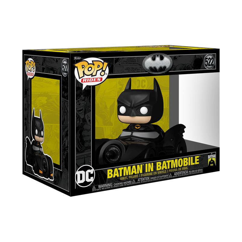 BATMAN IN BATMOBILE - BATMAN 85TH ANNIVERSARY
