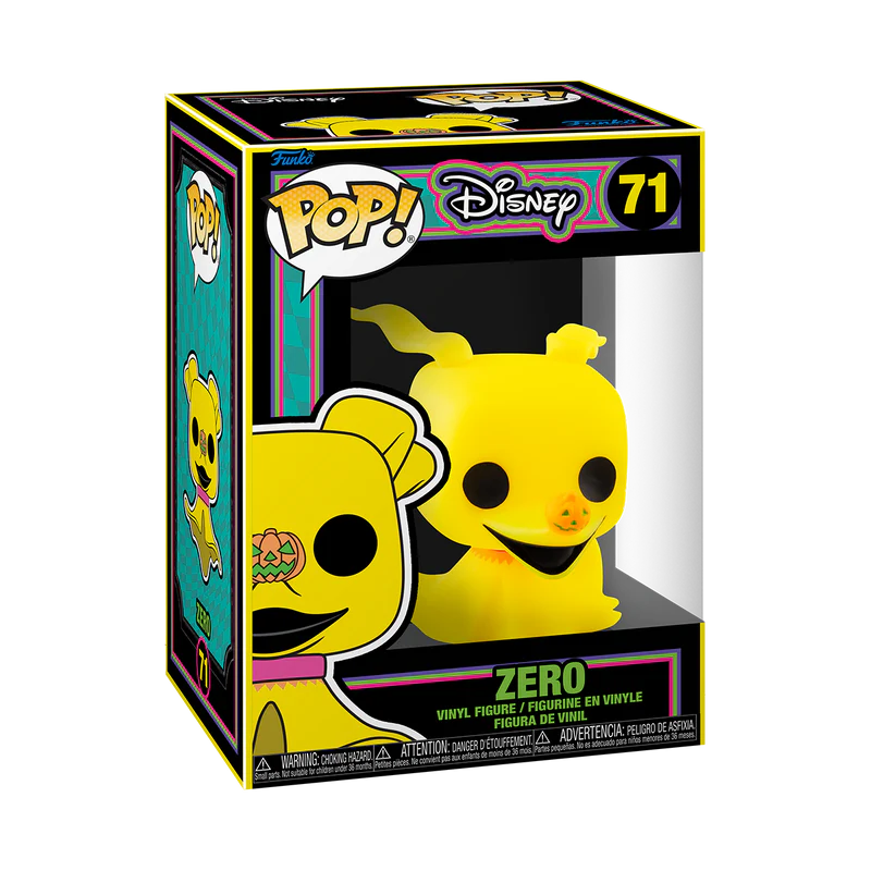 ZERO (BLACK LIGHT) - THE NIGHTMARE BEFORE CHRISTMAS