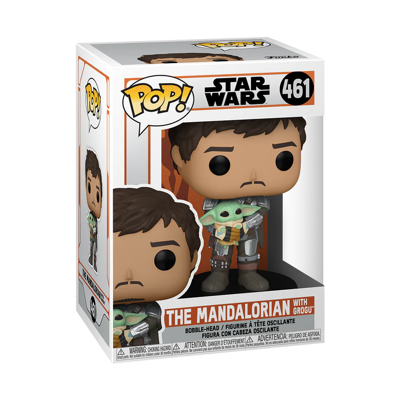 THE MANDALORIAN WITH GROGU - STAR WARS: THE MANDALORIAN