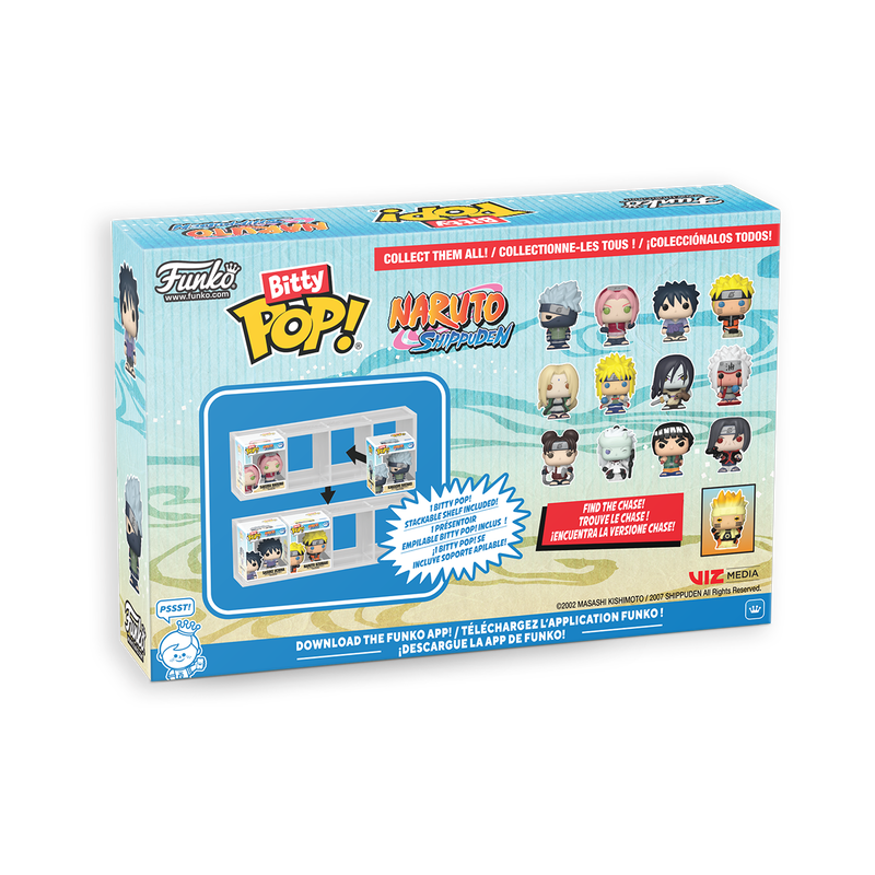 Bitty Pop! Naruto 4-Pack Series 3