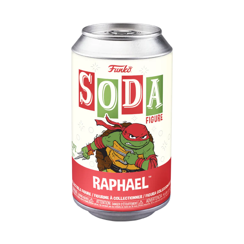 RAPHAEL - TEENAGE MUTANT NINJA TURTLES: MUTANT MAYHEM VINYL SODA
