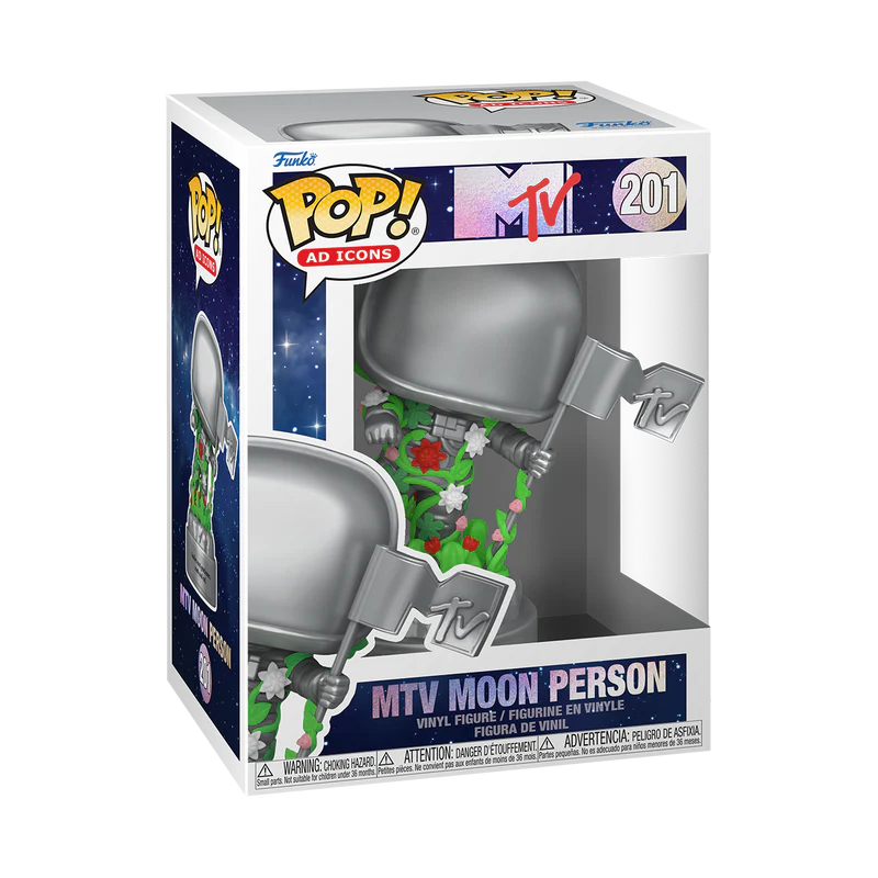 MTV MOON PERSON WITH FLOWERS - MTV