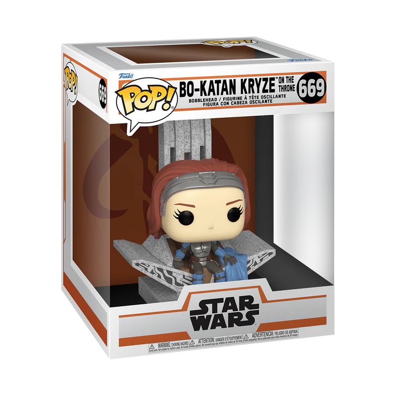 BO-KATAN KRYZE ON THE THRONE - STAR WARS: THE MANDALORIAN