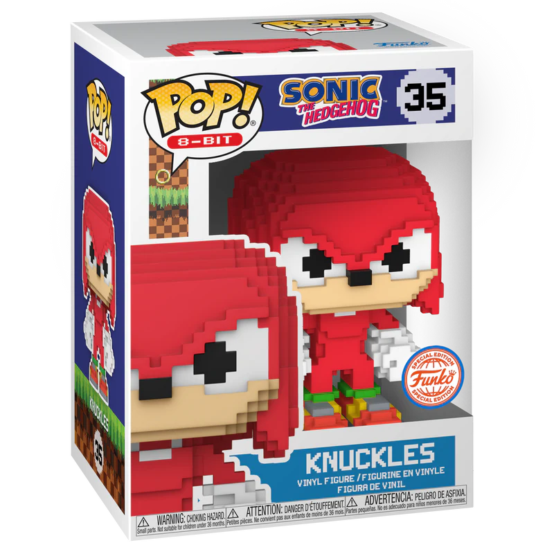 KNUCKLES (8-BIT) - SONIC THE HEDGEHOG