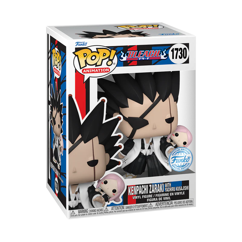 KENPACHI ZARAKI WITH YACHIRU KUSAJISHI - BLEACH